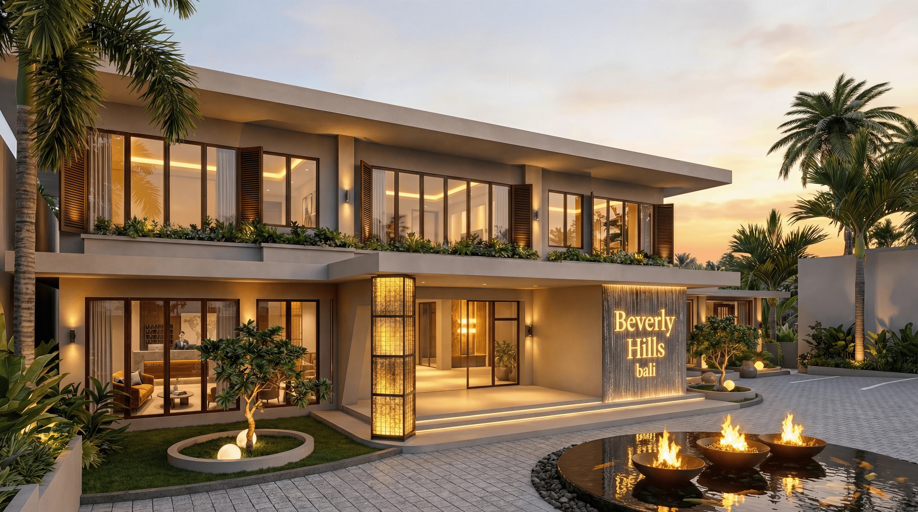 The Beverly Hills Bali view 2